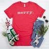 The Juniper Shop Merry Puff Print Toddler Short Sleeve Tee - 2 of 3