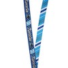 Harry Potter Ravenclaw Tie Inspired Sublimation Print Metal Charm Id Holder Lanyard - 3 of 3