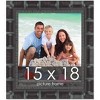 PosterPalooza | 15x18 Wide Bamboo Picture Frame, UV Acrylic, 4 Finishes - Brown, Black, Silver, and Natural - 2 of 4