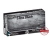 NitriDerm Ultra Black Disposable Nitrile Exam Glove Standard Cuff Length MEDIUM 187200 100 per Box - 2 of 3