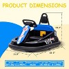 Baby Bumper Car,6V Electric Ride On Car with 360°Spin for 3-6 Years,2-Speeds,Lights,Music & Horn - 3 of 4