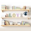 Fun Little Toys Wooden "LOVE" Letters Decor, Rustic Home Decoration, Romantic Gifts for Anniversary, Wedding, and Home Display - 3 of 4
