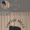 Sawyer Mill Charcoal Cow Shower Curtain 72x72 - 4 of 4