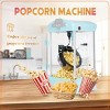 SEVOBAL Popcorn Poppers 8oz Popcorn Maker with Stainless Steel Kettle Warming Deck for Parties and Events, Green, 10.83"*10.24"*19.69" - 4 of 4