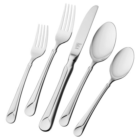 Firenze 45-Piece 18/10 Stainless Steel Flatware (Set Service for 8)