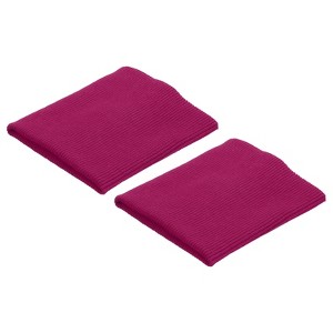 Unique Bargains Cotton Elastic Knitted Stretchy Fabric Knit Rib Stretch Tape Cuff Sleeve Waistband - 1 of 4