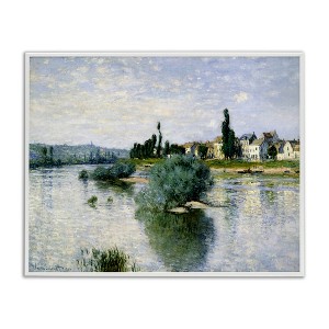 Stupell Industries The Seine at Lavacourt Framed Giclee Art - 1 of 4