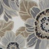 RLF Home Verona Petticoat Modern Premium Design Printed Valance 3" Rod Pocket 50" x 15" Sand/Gray - 3 of 3