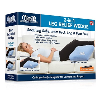 Contour 2-in-1 Inflatable Leg Rest Cushion