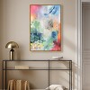 Art Remedy Doll Memories - Fun Papers II Colorful Abstract Wall Art Framed - 2 of 4