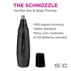 StyleCraft Schnozzle Water Resistant Nose and Ear Trimmer Matte Black - 4 of 4