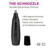 StyleCraft Schnozzle Water Resistant Nose and Ear Trimmer Matte Black - image 4 of 4