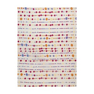36"x48" Del Marcos 1/2" Rug'D Chair Floor Mat Ivory - Anji Mountain: Durable, Office, Felt Backing, Indoor Use - 1 of 4