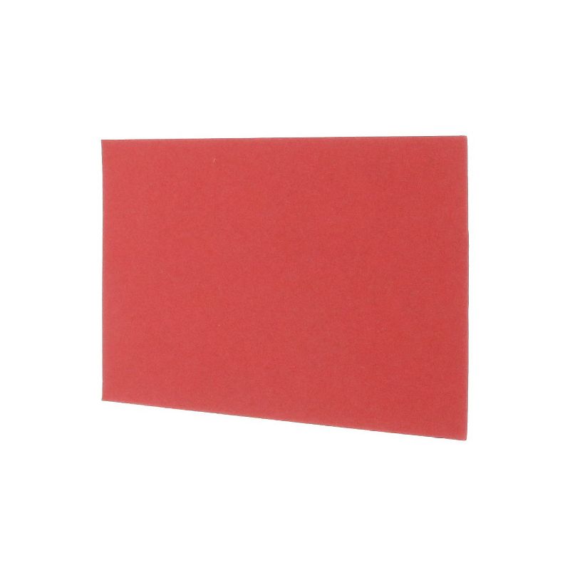 JAM Paper Smooth Personal Notecards Red 500/Box (11756575B), 2 of 3