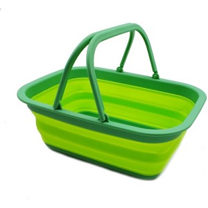 SAMMART 9.2L (2.37Gallon) Collapsible Tub with Handles - 1 of 4