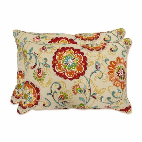 Outdoor rectangular throw pillows best sale