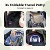 BabyBond Portable Potty for Toddler, Foldable Training Toilet Seat Travel Potty for Car, Camping, Outdoor, Indoor - 2 of 4
