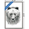Trends International Bear - Trees Framed Wall Poster Prints - 3 of 4