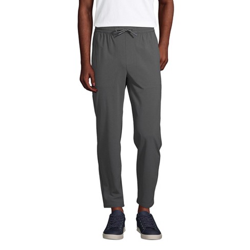 Lands' End Men's Slim Fit Flex Performance Jogger - Large - Charcoal