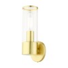 Livex Lighting Banca 1 - Light Sconce in  Satin Brass - 3 of 4