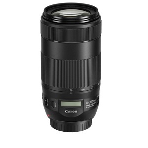 Canon Cameras US EF 70-300 is II USM 70-300mm f/4-5.6 Fixed Zoom Camera Lens, Black (0571C005) - 1 of 4