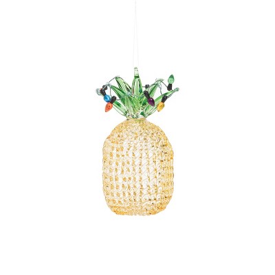 Gallerie II Pineapple Spun Glass Ornament