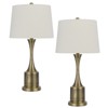 Cal Lighting 100W Toccoa metal table lamp. Priced and sold as pairs - image 2 of 4