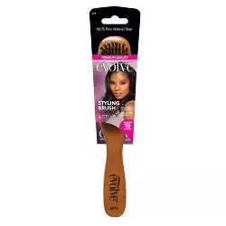 Evolve Products Styling Hair Brush - Wood
