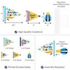 Big Dot of Happiness Thank You Teachers - Triangle Teacher Appreciation Photo Props - Pennant Flag Centerpieces - Set of 20 - 4 of 4