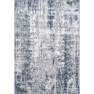 Taylor Modern Abstract Area Rug Blue - nuLOOM - 1 of 4