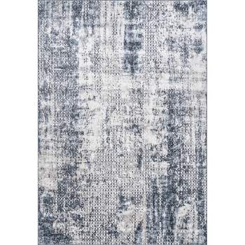 Taylor Modern Abstract Area Rug Blue - nuLOOM