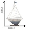 Transpac Resin 18.25 in. Multicolor Spring Sail Boat Decor - 3 of 3