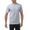 3 Pack Pro Club Men's Comfort Cotton Short Sleeve Crew Neck Relaxed Fit T-Shirts - 4 of 4