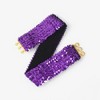 Anna-Kaci Women's Sequin Elastic Waist Belt with Gold Tone Clasp - 2 of 4