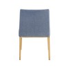 Meridian Furniture,Haines Linen Textured Polyester Fabric Dining Chair - 2 of 4
