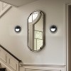 C Cattleya Integrated LED 3CCT Brushed Gold Wall Sconce with Frosted Glass - 4 of 4