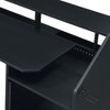 NicBex Home Office Desk 26" L Morden Music Desk with Storage Shelves, Keyboard Tray, Hooks and Wooden Desktop for Study and Work - 4 of 4