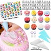 LotFancy Cake Decorating Kit, Cake Baking Supplies Set with Rotating Turntable, 3 Springform Pans - 4 of 4