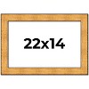 PosterPalooza | Embellished Gold Picture Frame - UV Acrylic, Backing Board, Hanging Hardware Included - 2 of 4