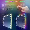 VANITII Hollywood Vanity Mirror With Lights RGB Strip 20 LED Bulbs Wall Mount White - 3 of 4