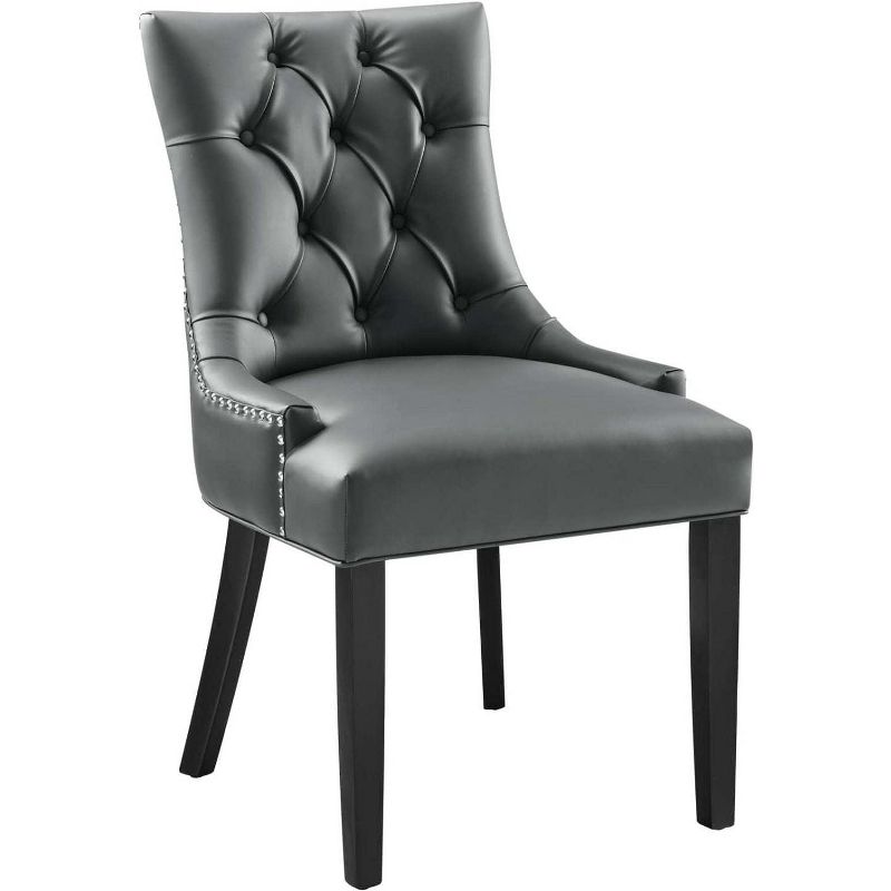 Modway Regent Tufted Vegan Leather Dining Chair, 1 of 2