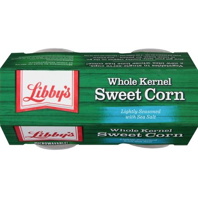 Libby's Whole Kernel Sweet Corn Cups Lightly Seasoned with Sea Salt