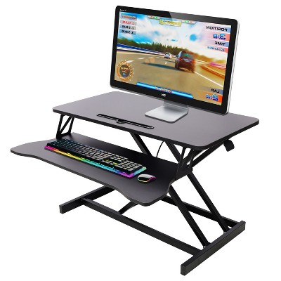 Kumasinova Ergonomic Adjustable Height Standing Desk,Home Office Desks with Keyboard Tray,Computer Desk for Study Optimal Workspace