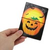 Unique Bargains Halloween Jack-O'-Lantern Passport Holder Black Orange 1 Pc - 3 of 4
