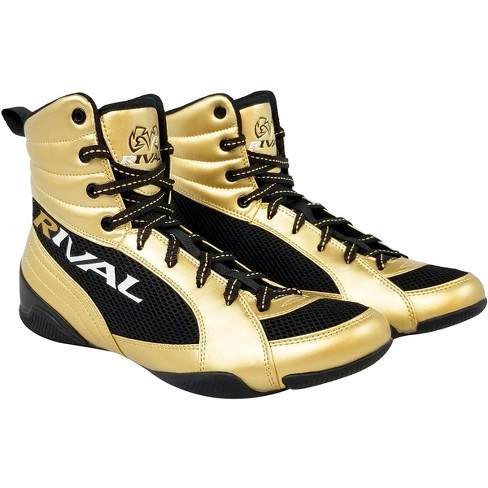 Rival Boxing Rsx-guerrero Deluxe Mid-top Boxing Boots - 9 - Gold : Target