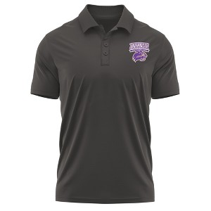 Western Carolina University Adult Polo Left Chest Logo, Athletic Heather - 1 of 4