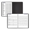 DayMinder Weekly Appointment Book, Vertical-Column Format, 11 x 8, Black Cover, 12-Month (Jan to Dec): 2026 - 4 of 4