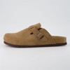 CUSHIONAIRE Hana Classic Clog Womens Shoes - Genuine Leather Suede Slip On Mule Comfortable Shoes for Women - 2 of 4