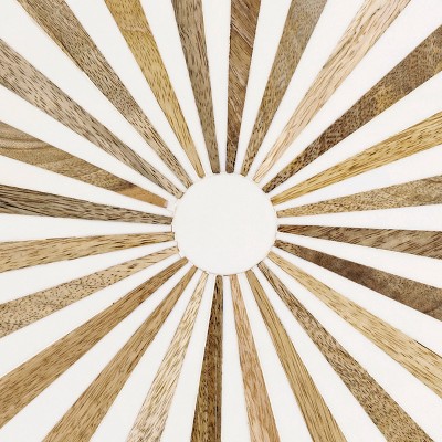 light brown/white