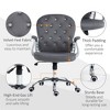 TiramisuBest Velvet Office Chair, Dark Gray, Comfortable, Adjustable, Tilt & 360¡ã Swivel - 4 of 4
